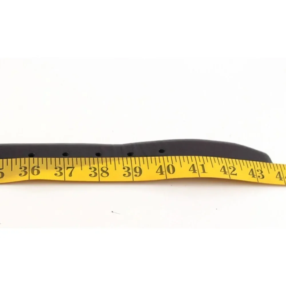 Nordstrom BROWN GENUINE LEATHER 1 3/8
